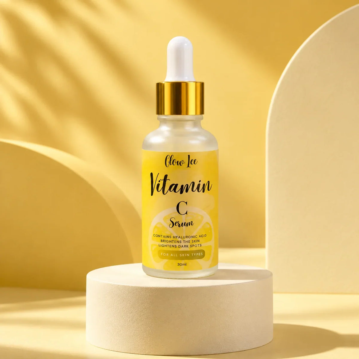 Glowlee Vitamin C Serum studio photograph