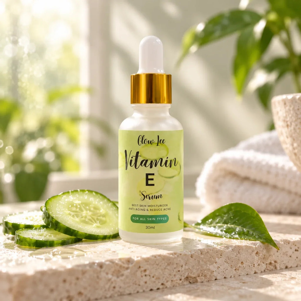 Glowlee Vitamin E Serum with botanical ingredients